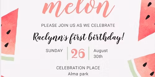 Raelynn is ONE in a MELLON