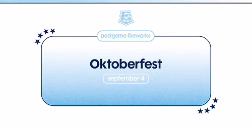 September 4: Oktoberfest