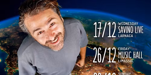 Yorkos the Comically Cypriot at Savino Live Larnaka