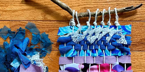 Recycled Wall Hanging Weaving