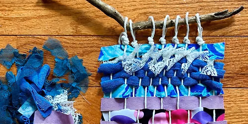 Recycled Wall Hanging Weaving