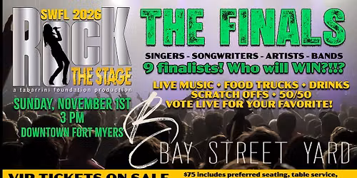 THE FINALS! Rock the Stage 2026