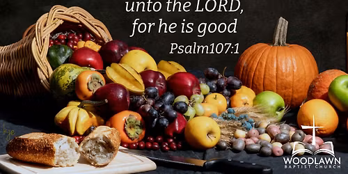 Thanksgiving Service, Dinner, & Sweet Auction