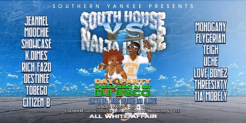 South House vs Naija House Memorial Day Weekend - The All White Affair