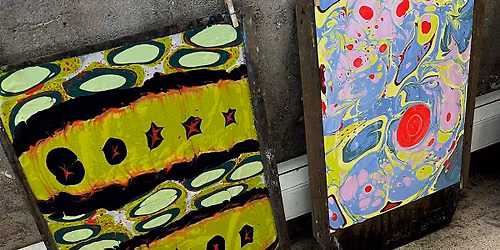 Marbling on Paper & Fabric