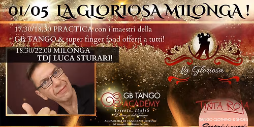 MILONGA "LA GLORIOSA"! GB TANGO ACADEMY