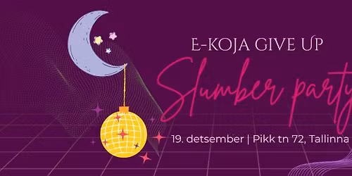 \ud83c\udf89 JCI e-Koda GIVE UP: Pid\u017eaamapidu! \ud83d\udc96\ud83c\udf55