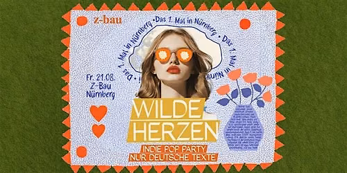 Wilde Herzen \u2022 Die Indie Pop Party mit deutschen Texten \u2022 N\u00fcrnberg