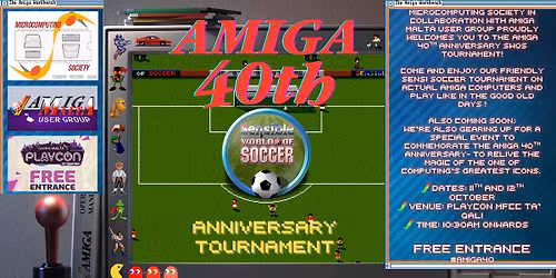 Amiga 40th Anniversary SWOS Tournament 