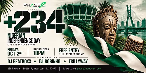 +234 | Nigerian Independence Day Celebration - Houston!