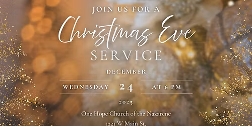 Christmas Eve Service at One Hope