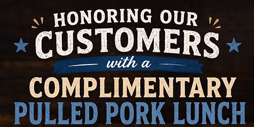 Complimentary Father's Day Appreciation Lunch