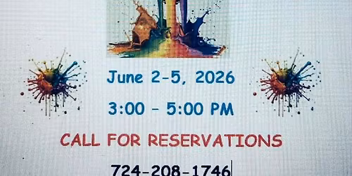 "Pour Art" Camp Day 1