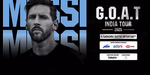 G.O.A.T India Tour 2025