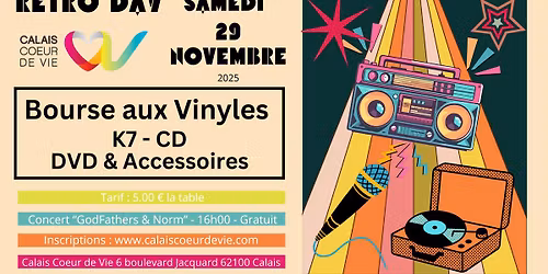 Bourse aux vinyles \u00e0 Calais Coeur de Vie