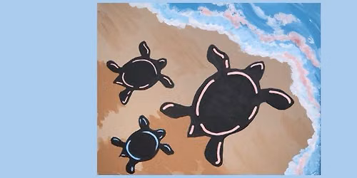 Sea Turtle Family Paint Night