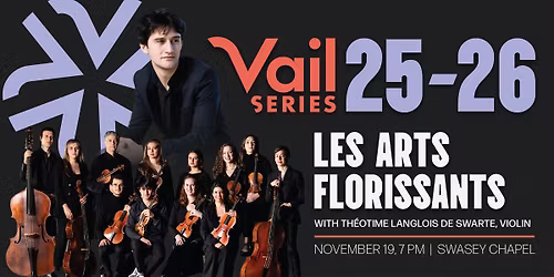 Les Arts Florissants with violinist Th\u00e9otime Langlois de Swarte | Vivaldi's "The Four Seasons"