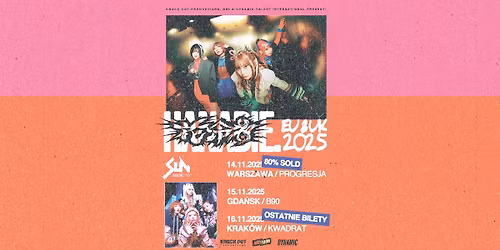 Hanabie + Sun \/ 16 XI 2025 \/ Krak\u00f3w