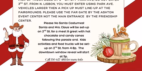 Carroll County-A Country Christmas Parade & Window Tours