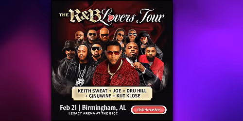 RnB Lovers Tour - Keith Sweat, Joe, Dru Hill and Ginuwine at Fox Theatre Detroit