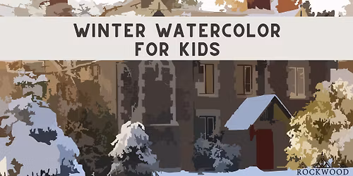 Winter Watercolor for Kids