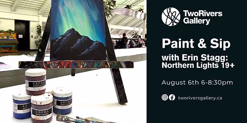 Paint & Sip with Erin Stagg: Northern Lights