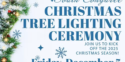 2025 South Congaree Christmas Tree Lighting