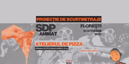 Proiec\u021bie de scurtmetraje \ud83c\udfac: Succes de Public \u00een Flore\u0219ti @ Atelierul de Pizza \ud83c\udf55