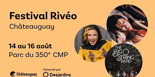 Festival Rivéo de Châteauguay - 2e édition