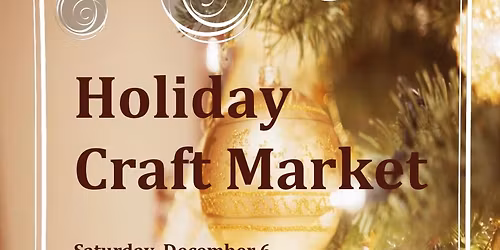 Holiday Craft Market