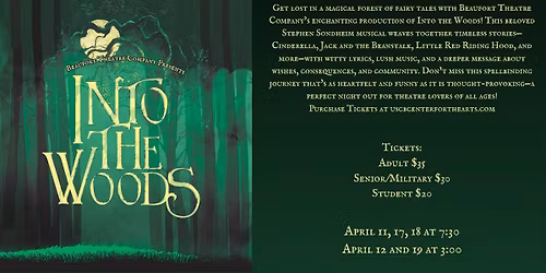 Beaufort Theatre Company Presents: Into the Woods