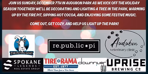 Audubon Park Tree Lighting