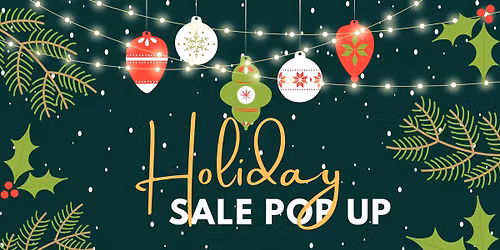 Holiday SALE Pop Up