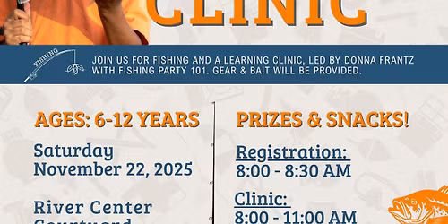 Free Kids Fishing Clinic 