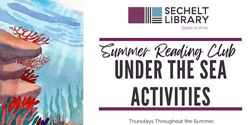 Summer Reading Club Under the Sea Activites
