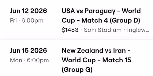 World Cup 26: Group G: Belgium vs. Iran - Match 39