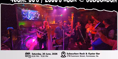 90's & 2000's ROCK at SuBourbon Rock & Oyster Bar