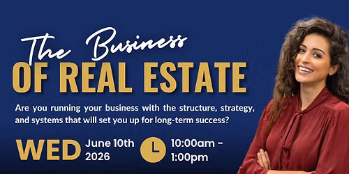 Back by Popular Demand: The Business of Real Estate