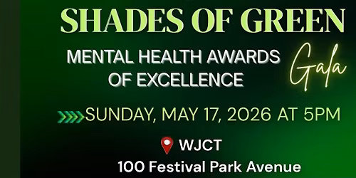 2026: Shades of Green Mental Health Excellence Awards
