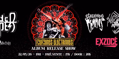 Louder Temper - Album Release - Soir\u00e9e sp\u00e9ciale Chanteuses