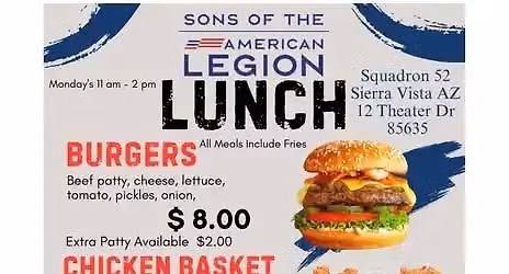 S.A.L. Monday Lunch Specials