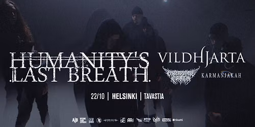 Humanity's Last Breath w\/ Vildhjarta, Enterprise Earth, Karmanjakah - 22.10.2026 Tavastia, Helsinki