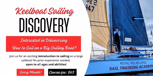 Keelboat Sailing Discovery \u26f5