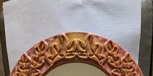 Leaves-Inspired Clay Mirror Project with Vanita Bailey