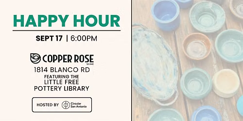 Circular Happy Hour feat. Little Free Pottery Library