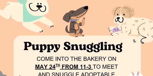 Pooch Manor Puppy Snuggling