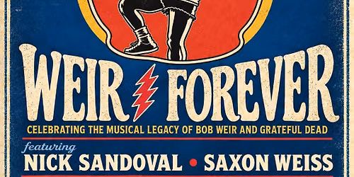 Bob Weir Tribute Band Weir Forever at Ashkenaz October 21st 7pm