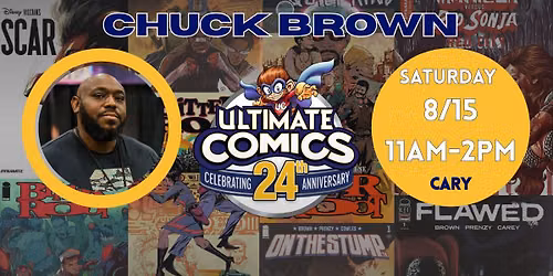 Chuck Brown Signing at UC Cary! 