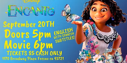DISNEY'S ENCANTO (5TH ANNIVERSARY) ENGLISH WITH SPANISH SUBTITLES