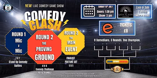 The Concrete Cud COMEDY CLASH \u2014 First Clash